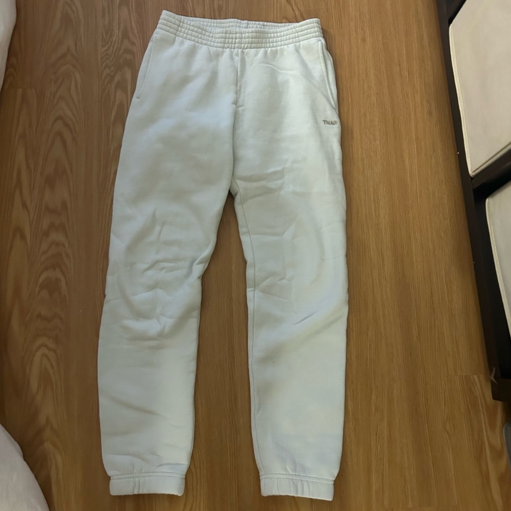 Aritzia TNA Sweatfleece Cozy Fleece Perfect Fit Pull-On Sweatpant Light …